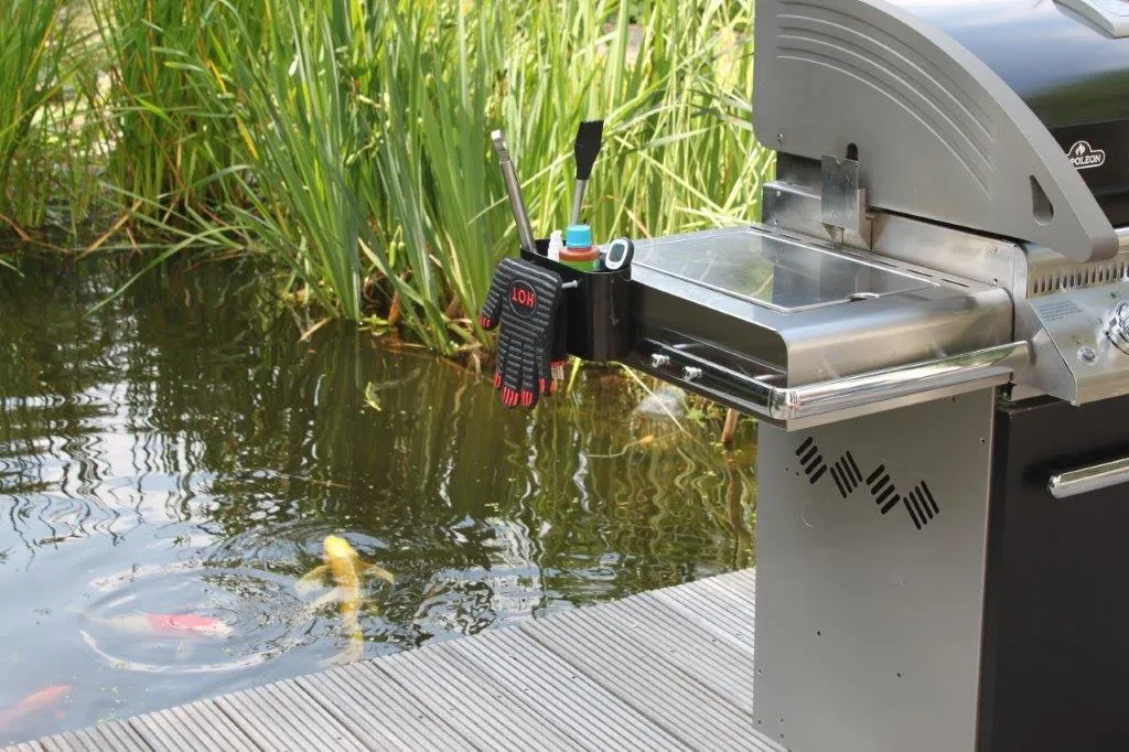 Support de Rangement Barbecue SEECODE avec Fixation Ventouse Puissante
