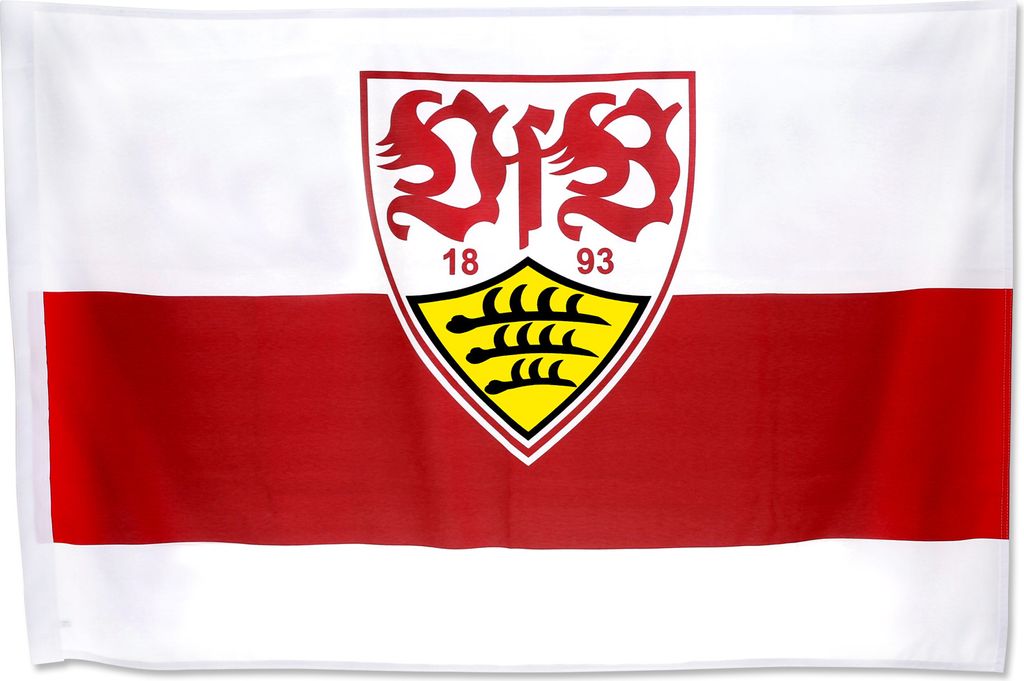 VfB Stuttgart Fahne 120 x 80 cm Produktbild 