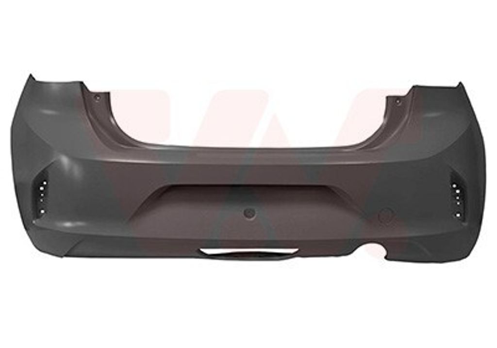 VAN WEZEL Heckstoßstange Stoßfänger Hinten für OPEL Corsa F CORSA F Kasten/Schrägheck