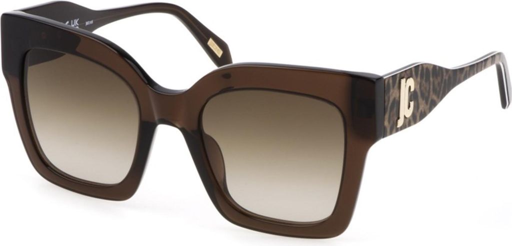 Just Cavalli SJC019 0AAK MARRONE TRASPARENTE LUCIDO Produktbild 