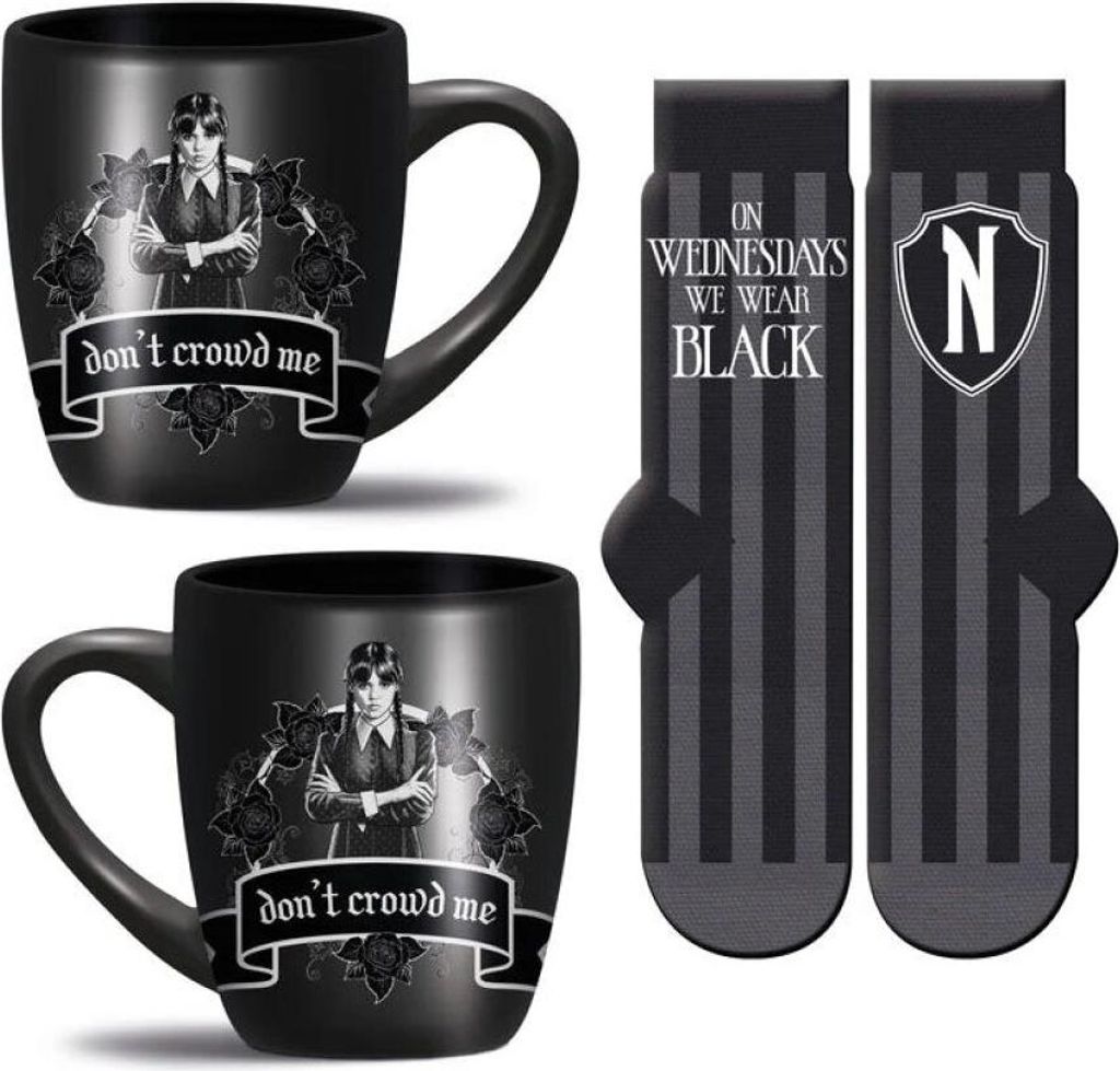 Set mercoledì Tasse e calzini nero Immagine del prodotto 
