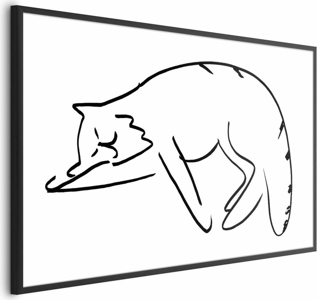 Posterpapier Poster - Cat Dreams 90x60 cm Tiere g-A-0190-ao-a