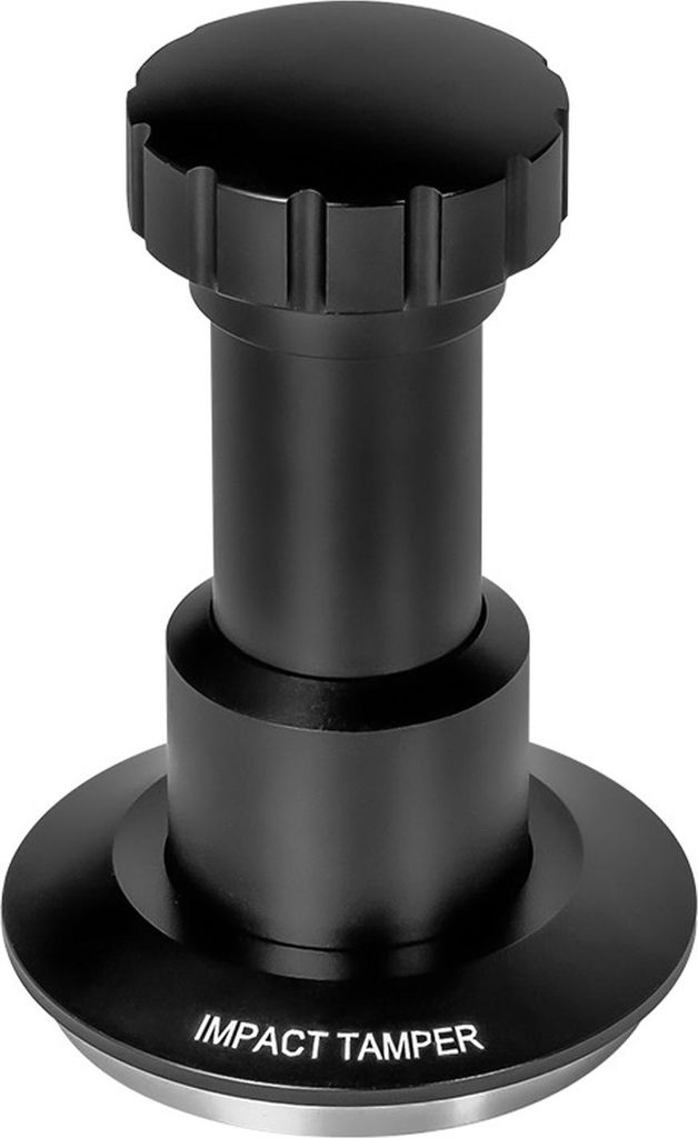 53-mm-Kaffeestampfer mit Wellenboden, 25–35 lb, einstellbarer Druck, 4-Feder-System, abnehmbarer Espresso mit Aluminiumgehäuse, lebensmittelecht...