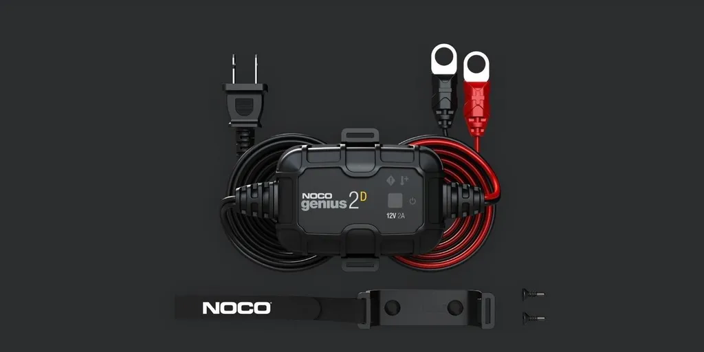 Chargeur de batterie NOCO Genius 2D 2A 12V permanent pour auto - 7