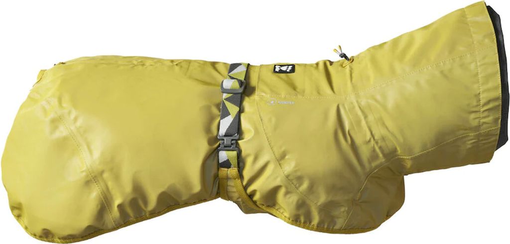 Hurtta Mudventure Reflective Coat Reflektionsmantel turmeric, Größe:35