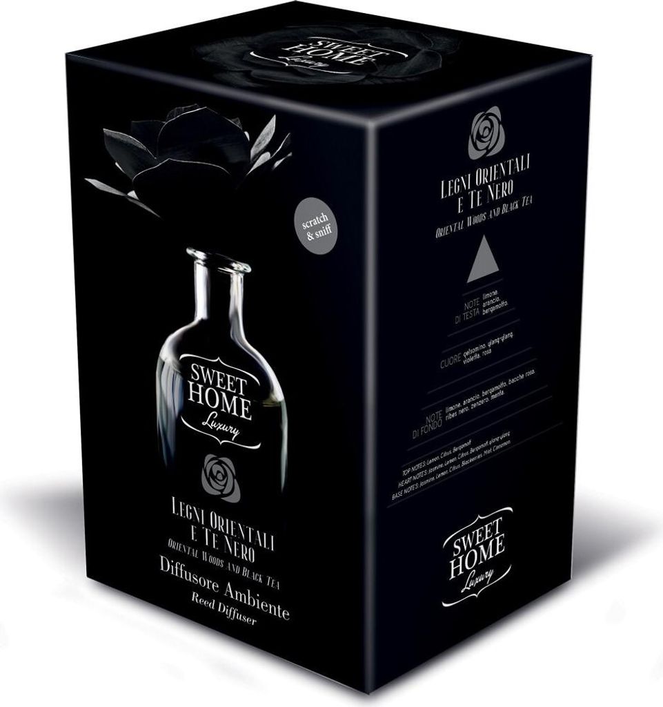 Parfü mierter Diffusor Orientalische Hö lzer & Schwarzer Tee 250 ml
