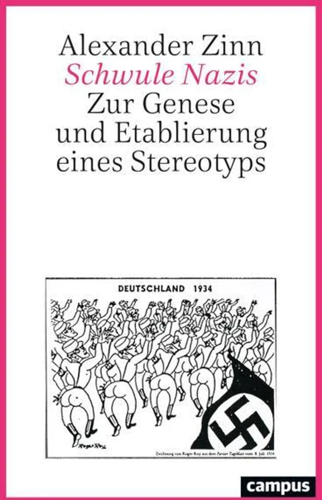 Sweat à Capuche Schwule Nazis Gris Chiné - Coupe Oversize Molletonnée