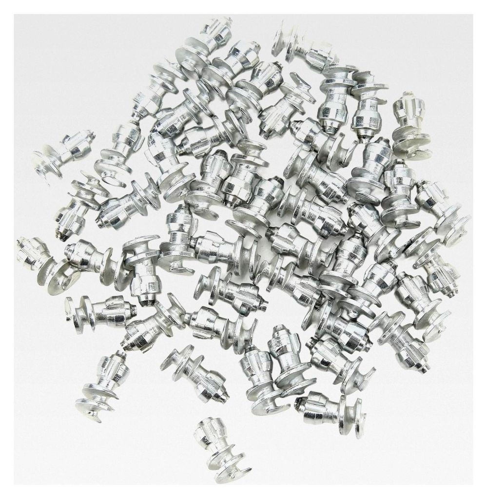 Radreifen-Schneespikes, 50 Stück, Zum Einschrauben, Anti-Rutsch-Fahrradreifen für Auto, LKW, Gabelstapler, Motorrad