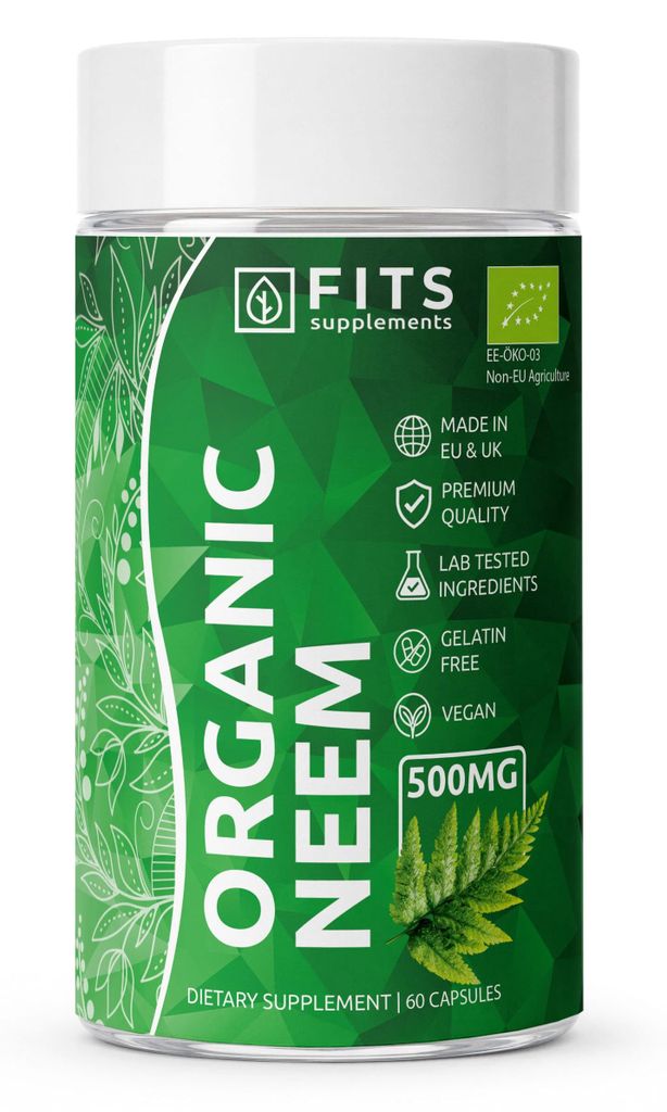 Neem, 500 mg, 60 cápsulas Imagen del producto 
