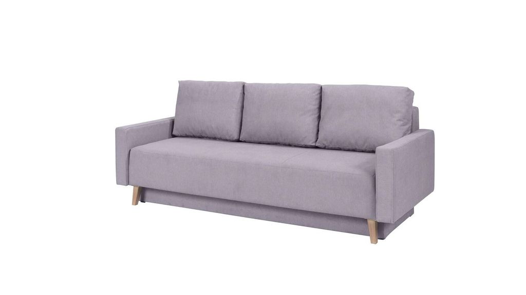 Sofa mit Stauraum ODIN – grau