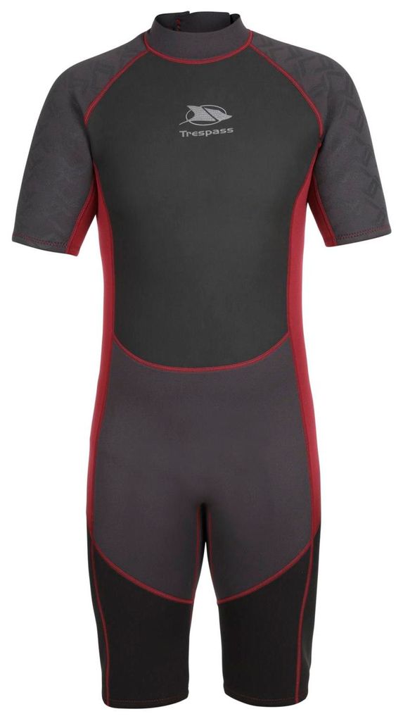 Trespass Argon – 3 mm kurzer Neoprenanzug für Herren, Schwarz