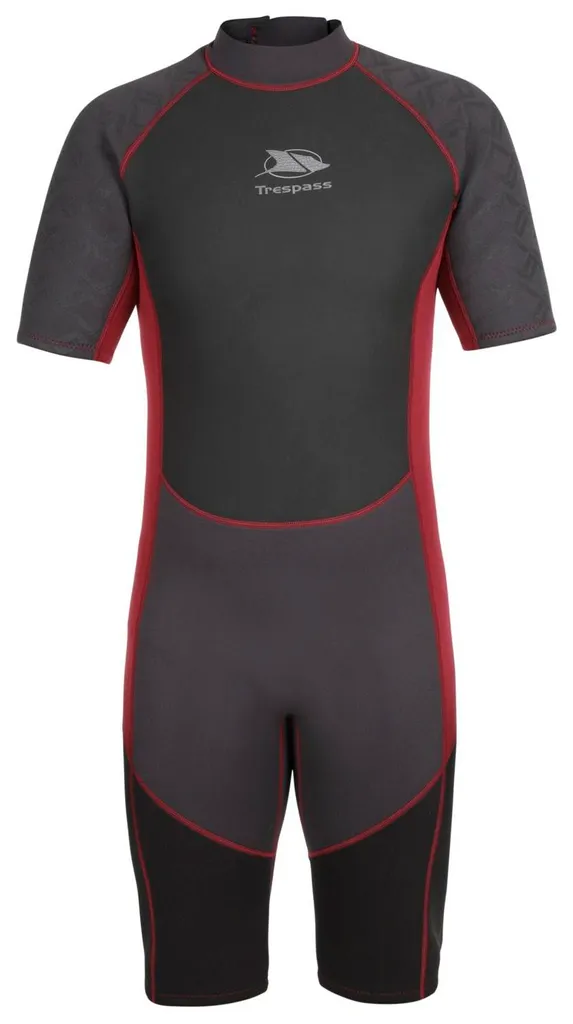 Trespass Argon Combinaison courte 3mm homme noir pour sport nautique