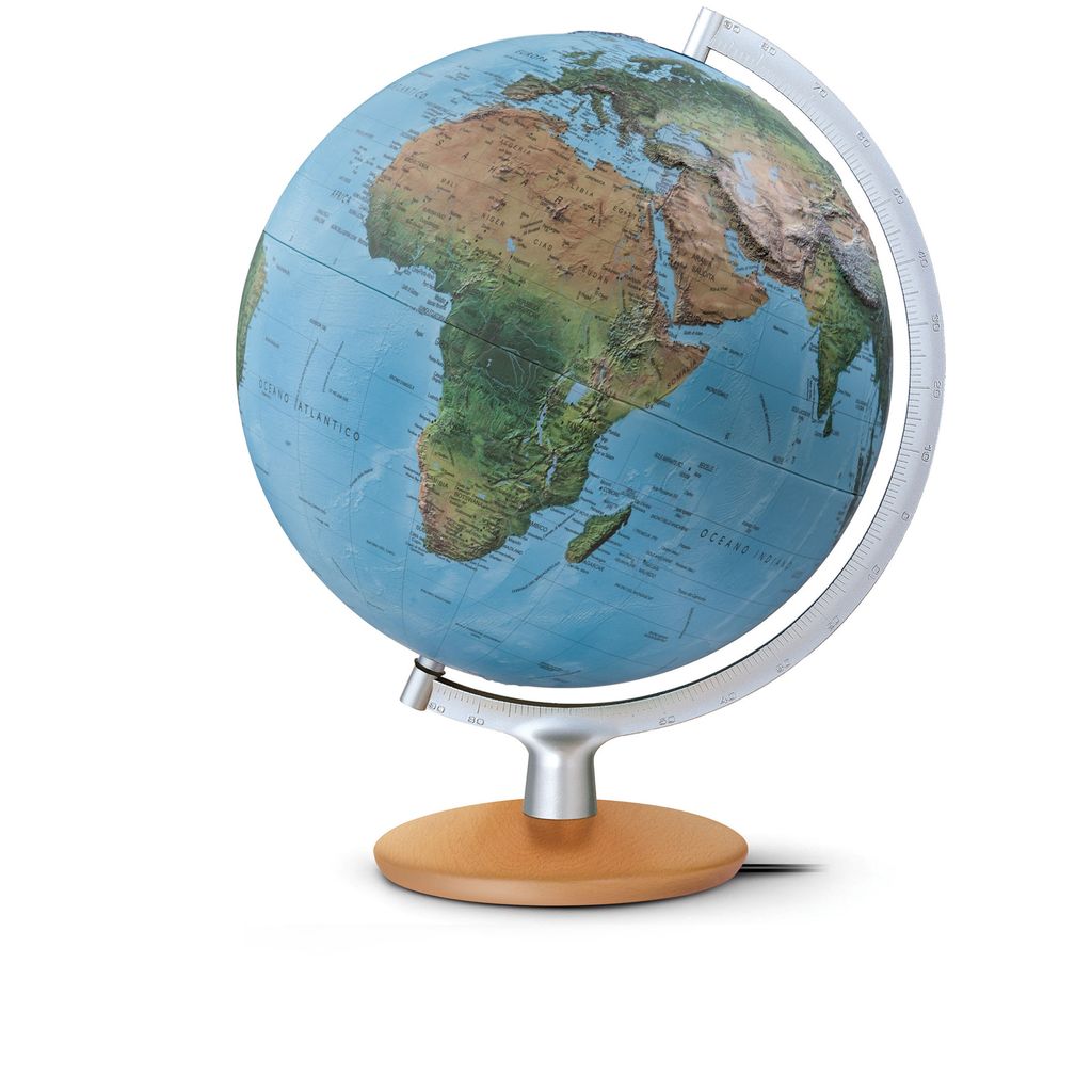 Beleuchteter Reliefglobus FRI 30 17 - Ø 30 cm