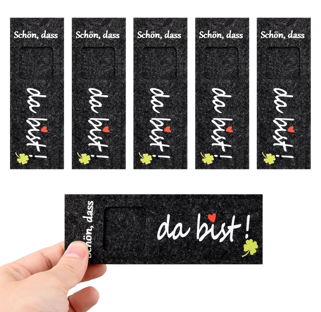 24 Stück "Schön, dass du da bist" Gastgeschenk für Produktbild 