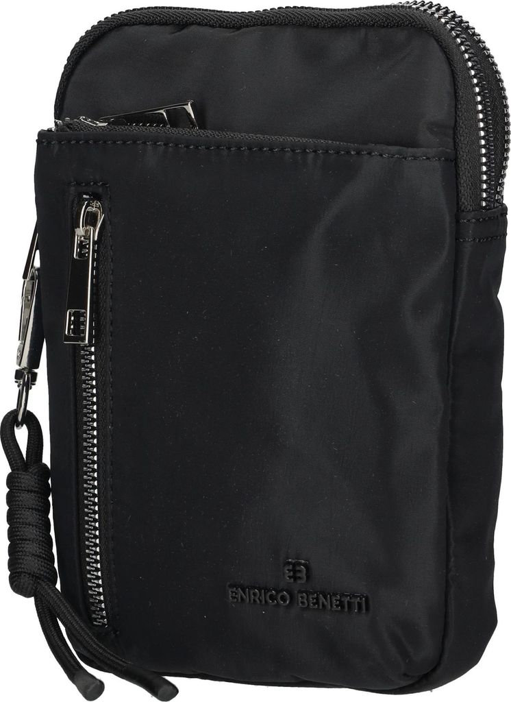 Damen Tasche Schultertasche Umhängetasche Crossover BagHandtasche Schwarz
