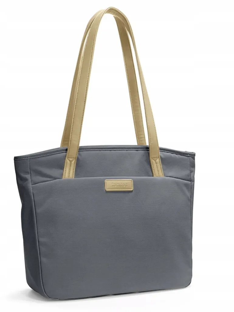 Laptop TomToc Lady / Tote Bag / Borsa da donna / Borsa da donna per laptop da 14 pollici grigio-blu
