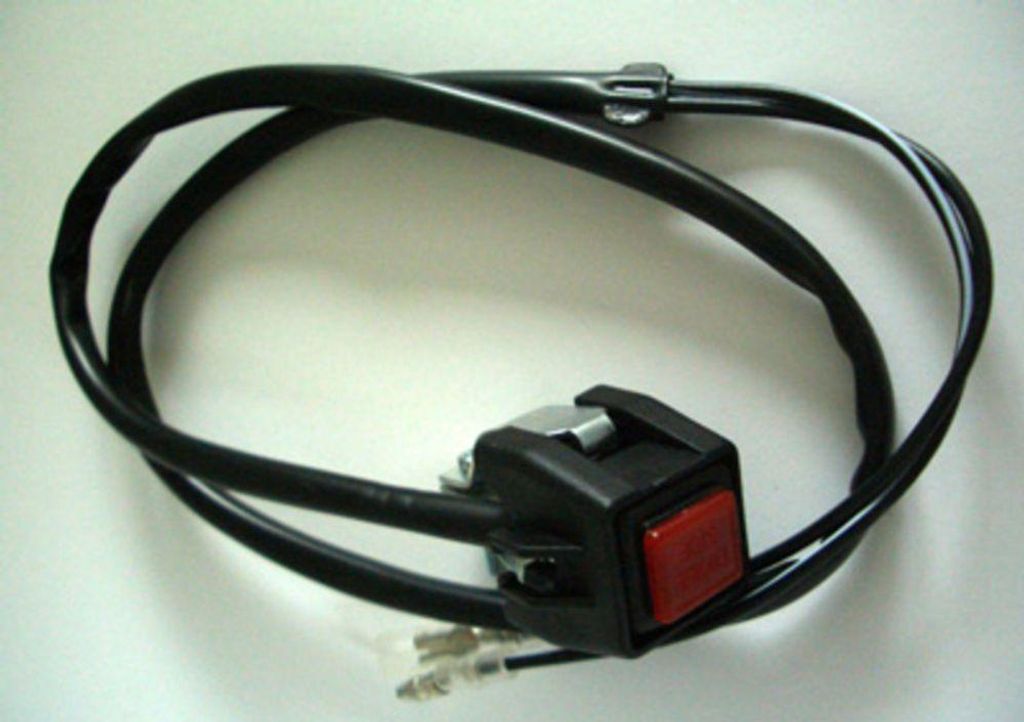 HIGHSIDER smart Schalter Universal, Eckig (Typ Taster) Für Engine Stop, Hupe (1Stck)