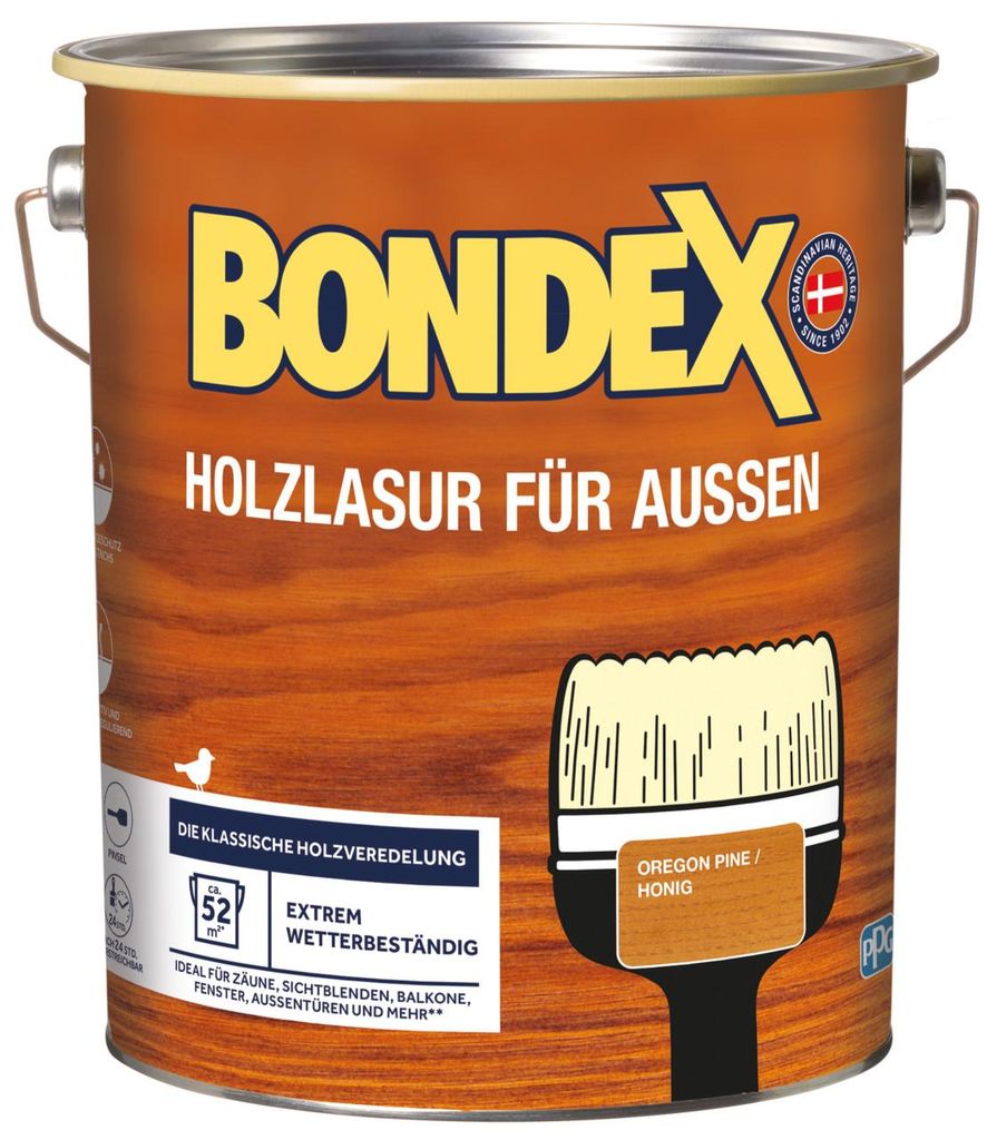 BONDEX Holzlasur oregon pinie 4,0 l Produktbild 