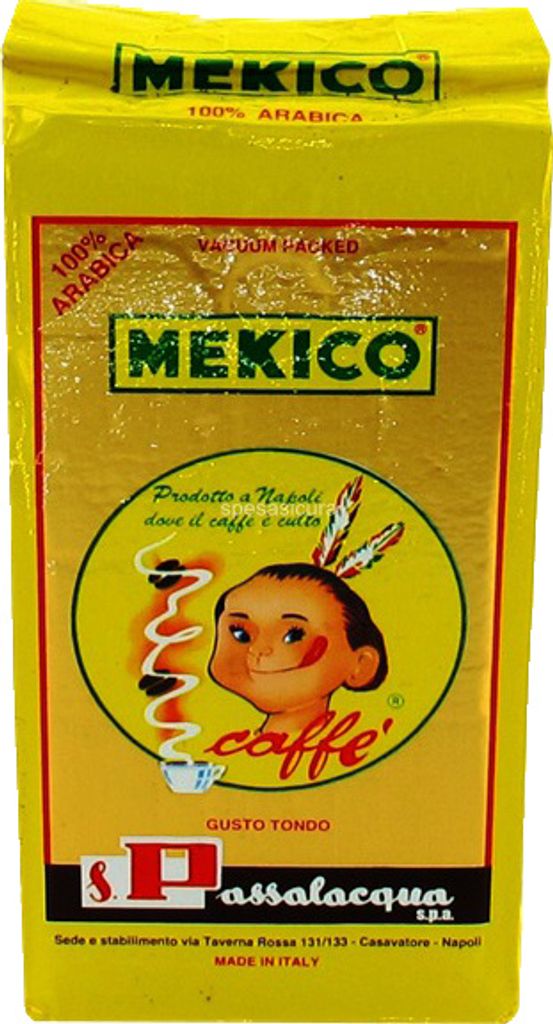 Passalaqua Mexiko gemahlener Kaffee 250g - Gusto Tondo Produktbild 