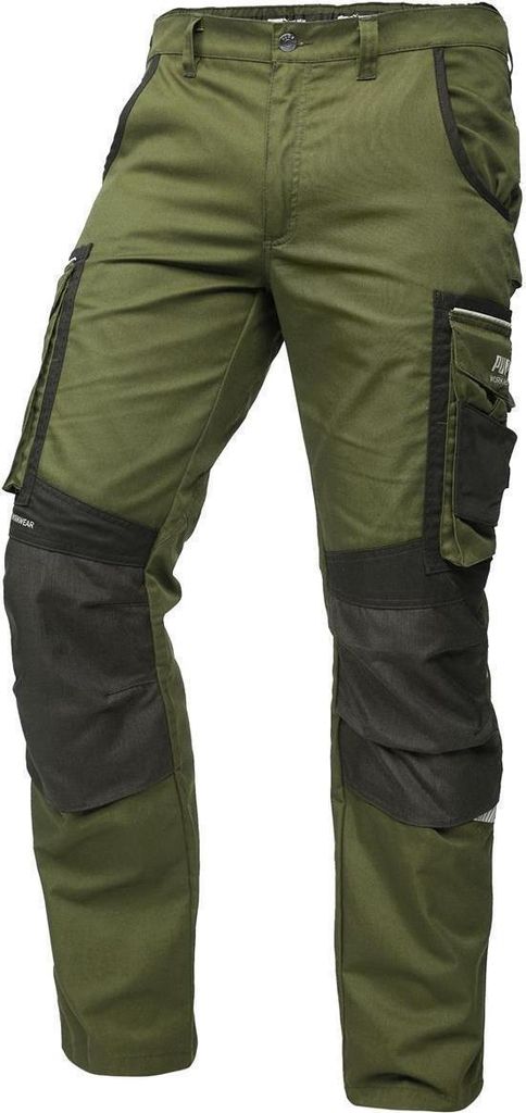 Puma Workwear kurze Damen Arbeitshose Precision X Shorts Weiß 36