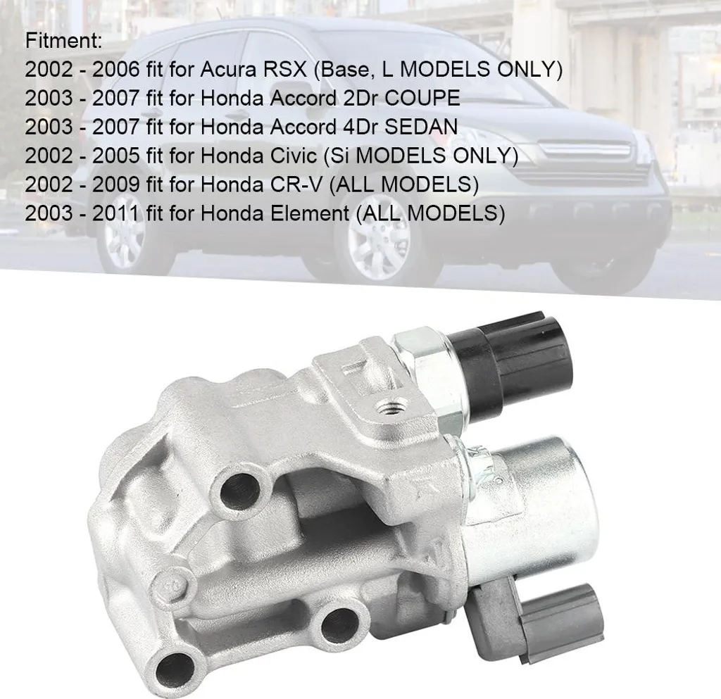 Électrovanne de commande VTEC 15810RAAA03 pour moteur Honda CRV Element - 5