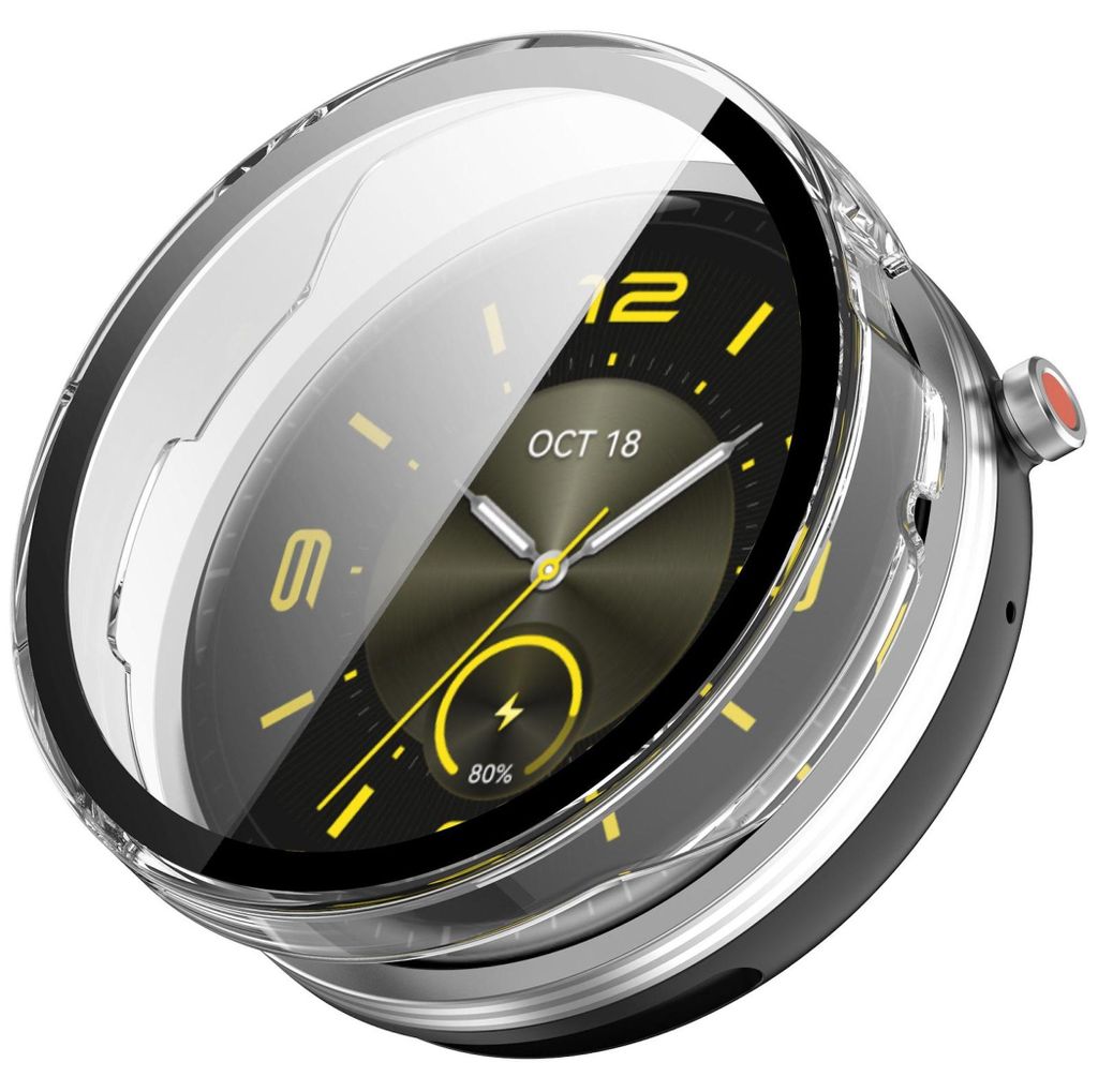 Smartwatch Hülle + Schutzglas Honor Watch GS 5 / Fit Elegant Schutz Transparent