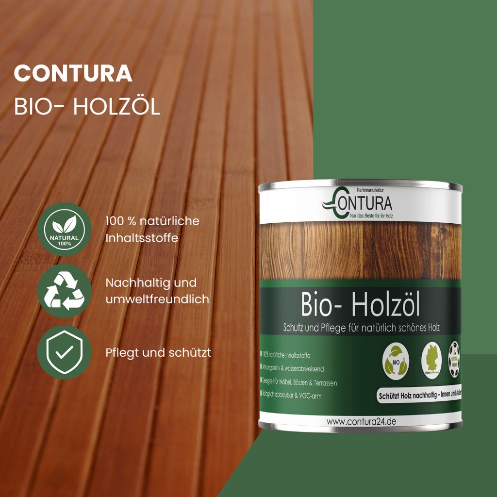 Holz Pflege Öl "Allergenfrei" In Lebensmittelqualität Von - Foto 2