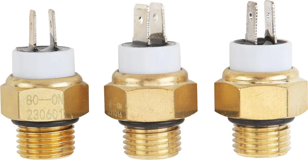 3 pezzi Interruttore sensore temperatura ventola radiatore motore M16 x 1,5 mm temperatura acqua per CB250 CB600 CBR600 CB900