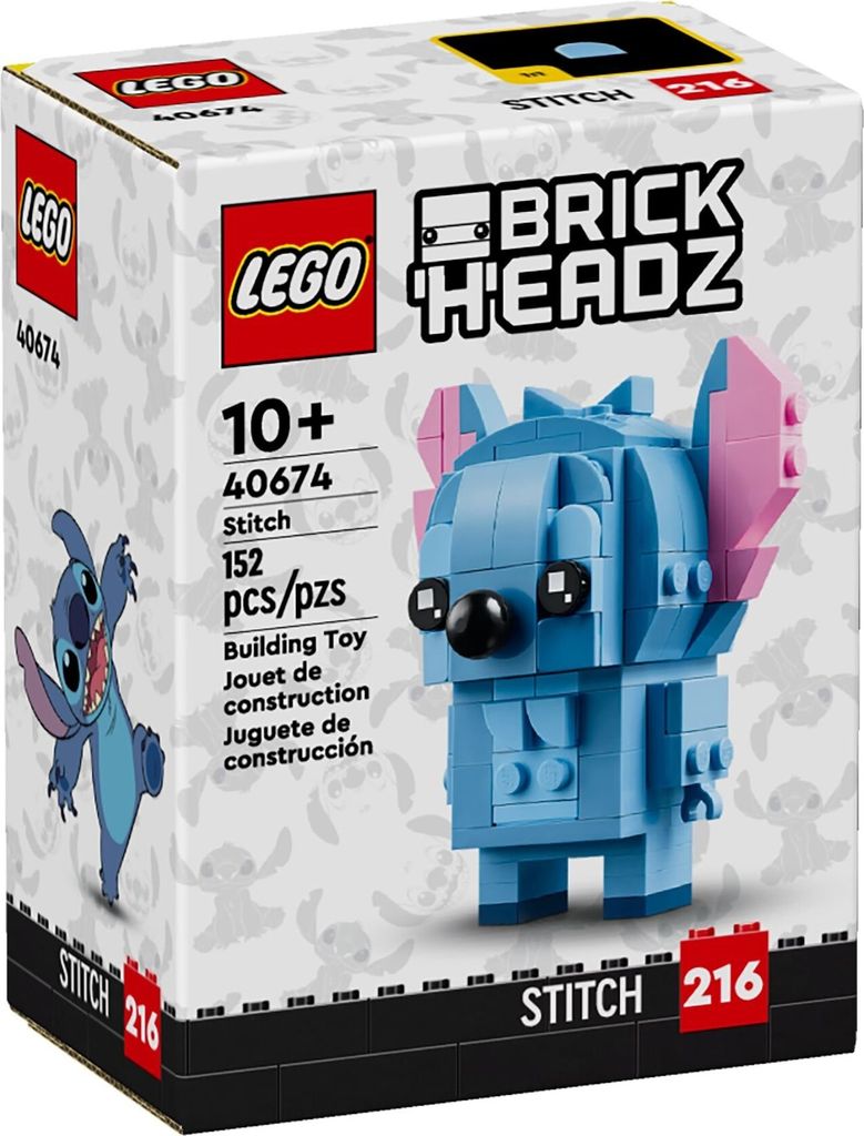 LEGO BrickHeadz Stitch - 40674 NEU! Teile 152x