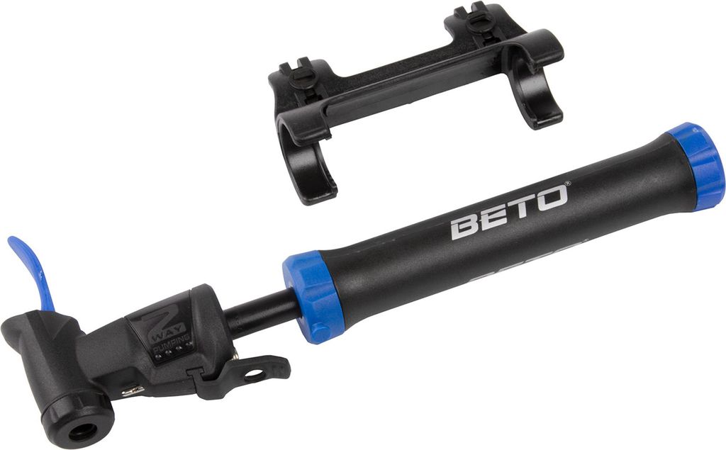 Pompa da bicicletta Beto Double Shot Pompa ad aria per Immagine del prodotto 