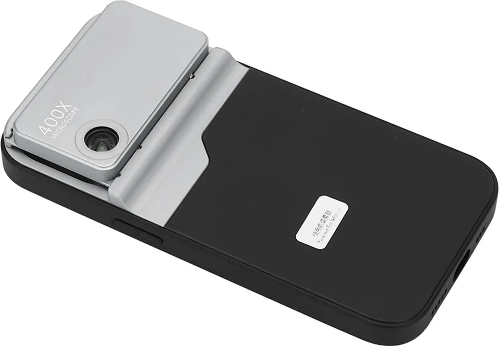 Microscope 400x Haute Résolution avec Lumière LED pour Téléphone Mobile