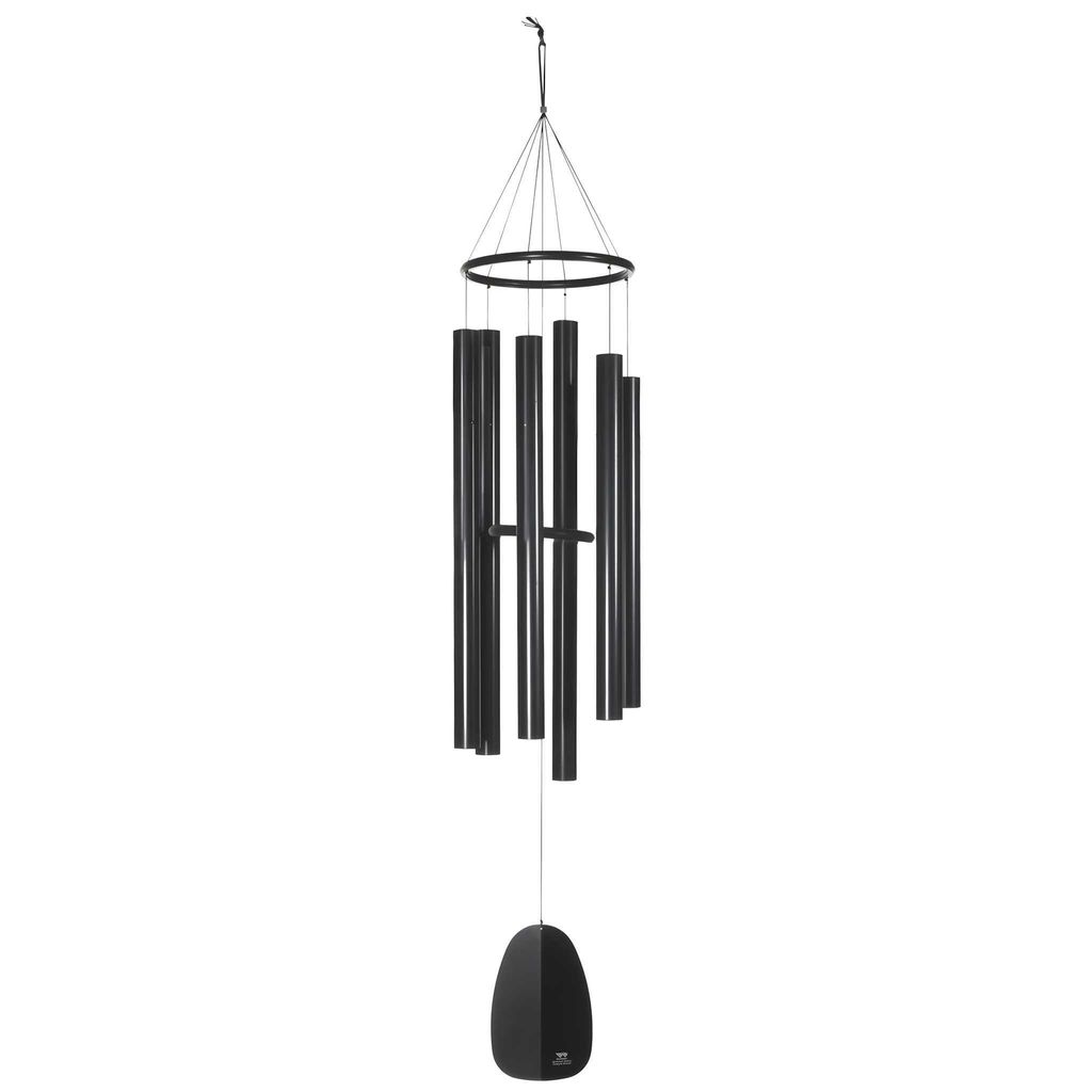 Woodstock Windsinger Chimes of Apollo - Schwarz, Groß, 173cm, 9 kg