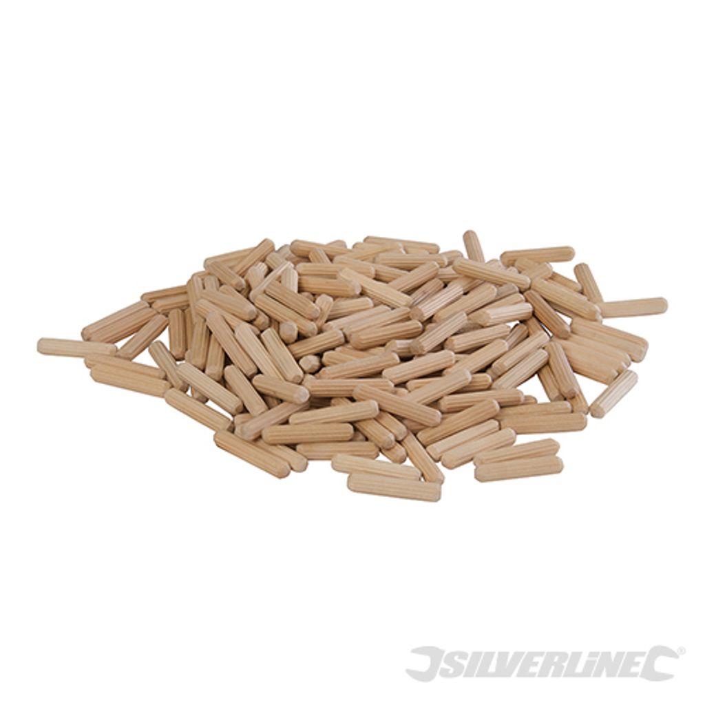 Drevené hmoždinky Silverline 200 ks 6 x 30 mm Obrázok produktu 