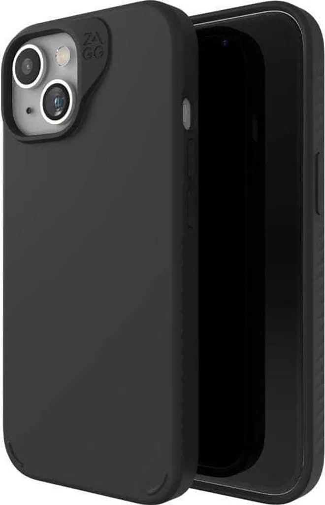 Protégez votre iPhone 15/14/13 des Chutes avec l'Étui Zagg Case Noir