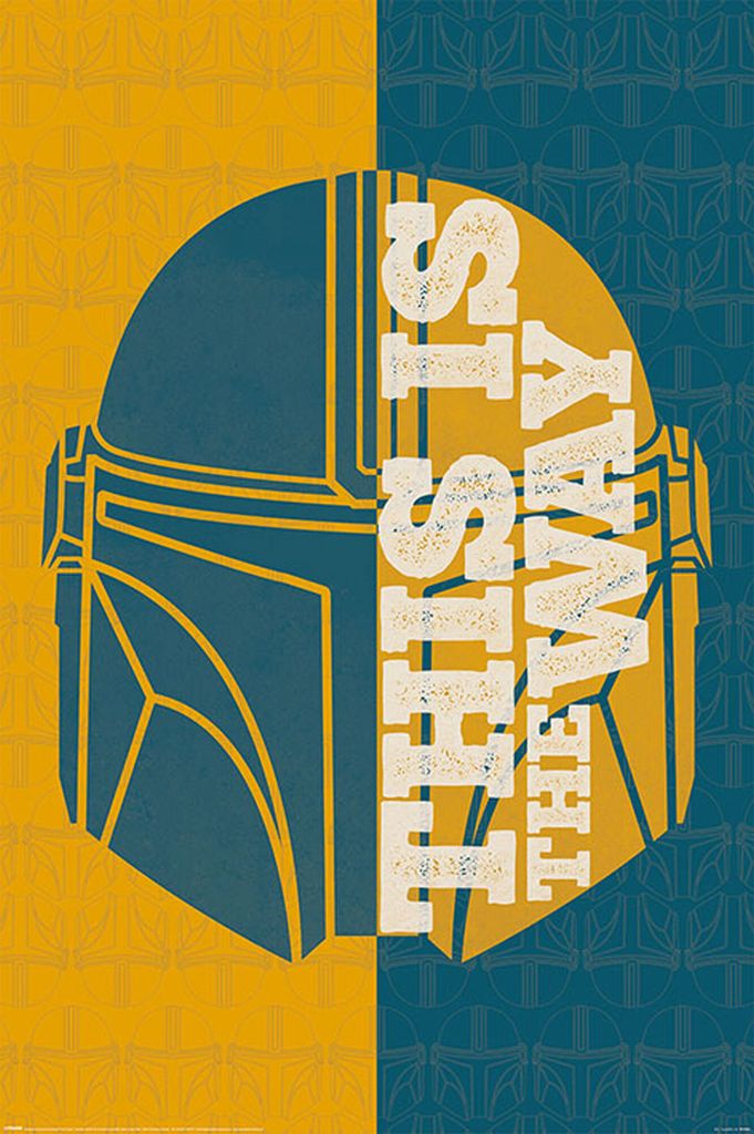 Star Wars Poster The Mandalorian