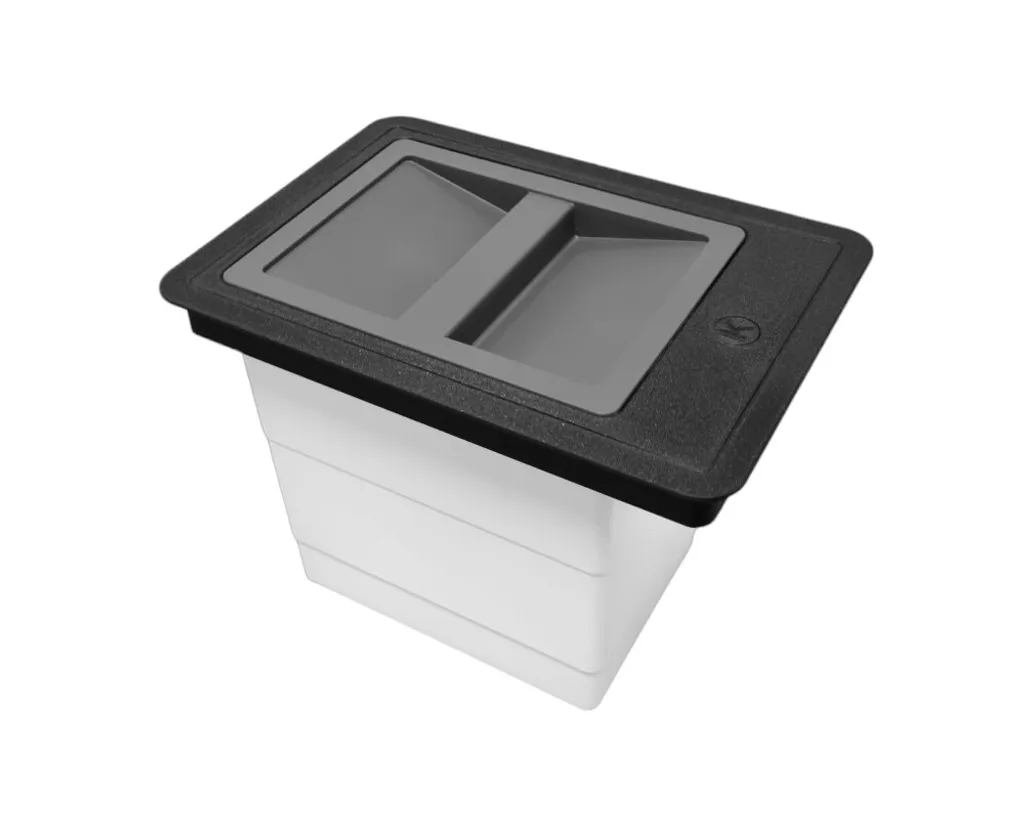 Kit réparation poubelle Hailo 1138979 avec cadre 9940011 et couvercle