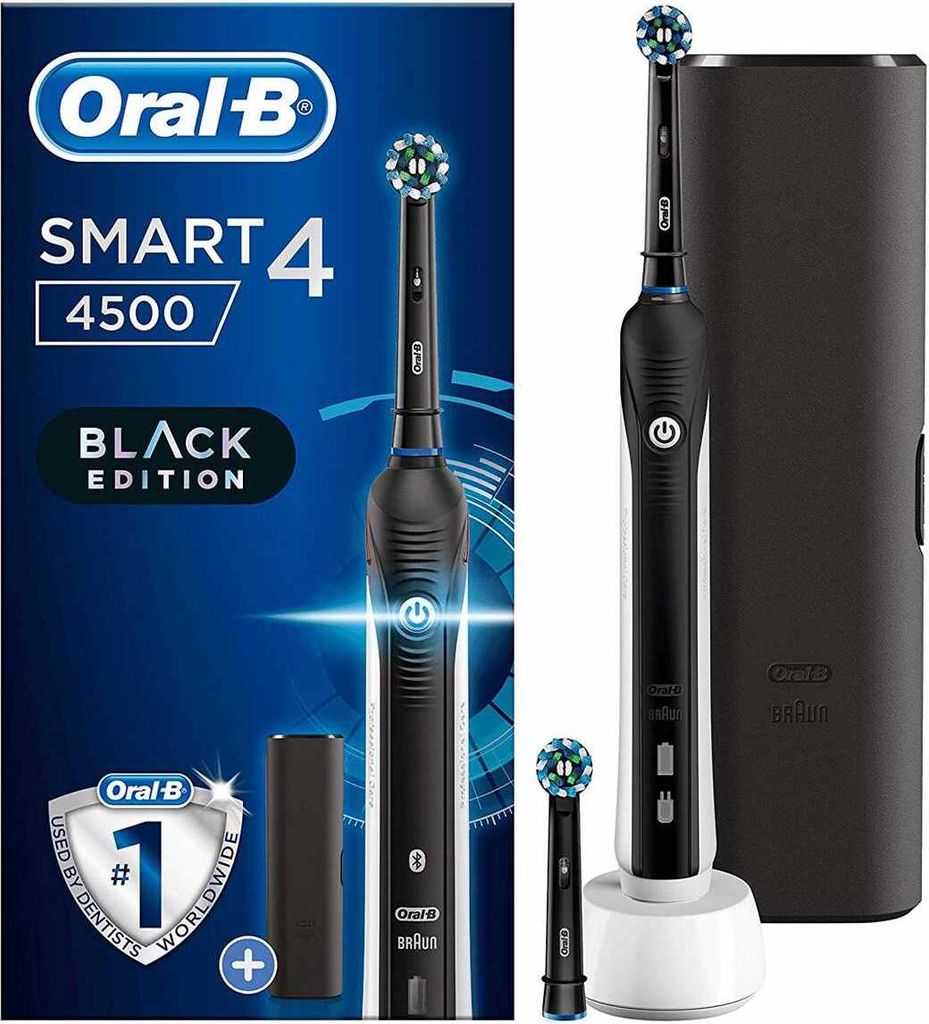 Oral-B Smart 4 45 Elektrische Zahnbürstenköpfe Cross Action 3 Modi Dentalpflege