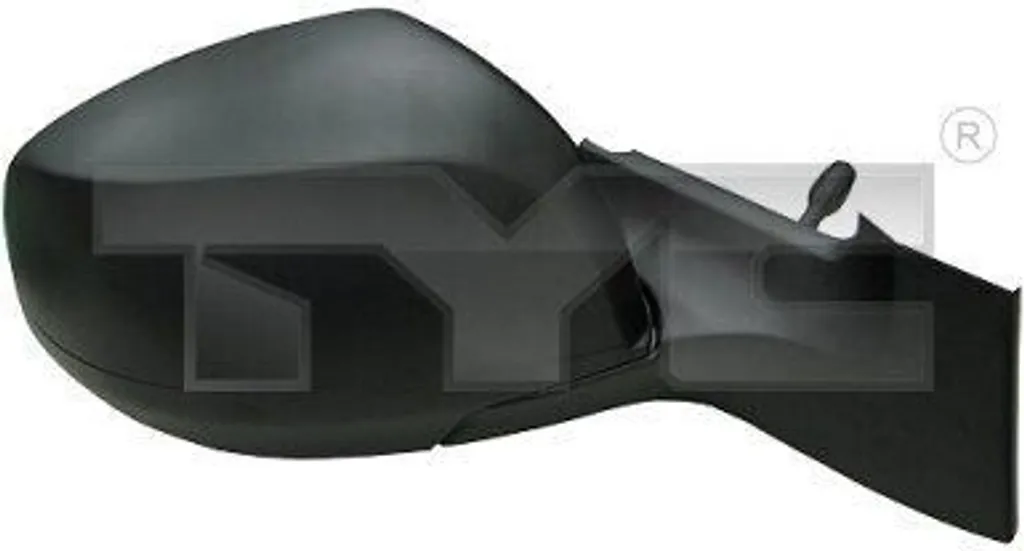 Rétroviseur complet côté conducteur pour Opel Agila B, miroir manuel