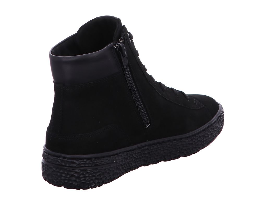 Hartjes Phil Boot, Nubuk- und Nappaleder, Schwarz-Schwarz, Weite H 172.1410/9901.01 40 1/2