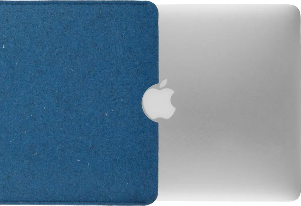 Manicotto per Apple MacBook Pro 14" pollici Borsa protettiva a mano Custodia in feltro Rosso