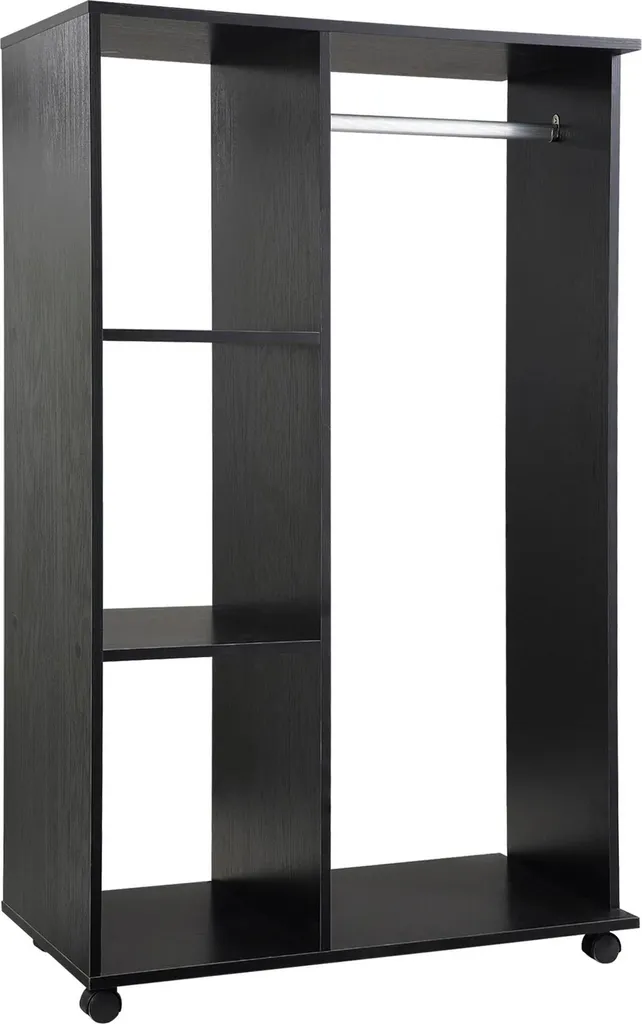 Dressing ouvert pour studio et petite chambre avec rangement chaussures