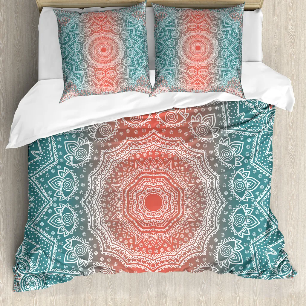 Recensione Copripiumino ABAKUHAUS Mandala: Colori Top e Microfibra