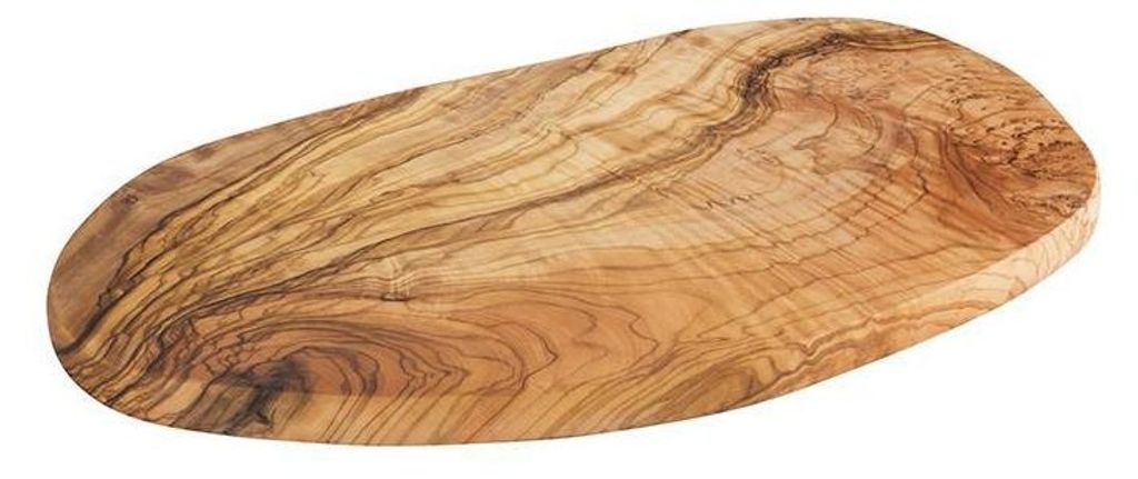 APS 906 Servierbrett OLIVE, Olivenholz, 35 x 20,5 cm, Höhe Produktbild 