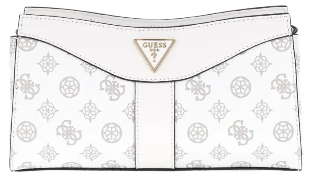 Petit Sac Guess Nolana Blanc : Organisez vos Essentiels avec Style et Chic
