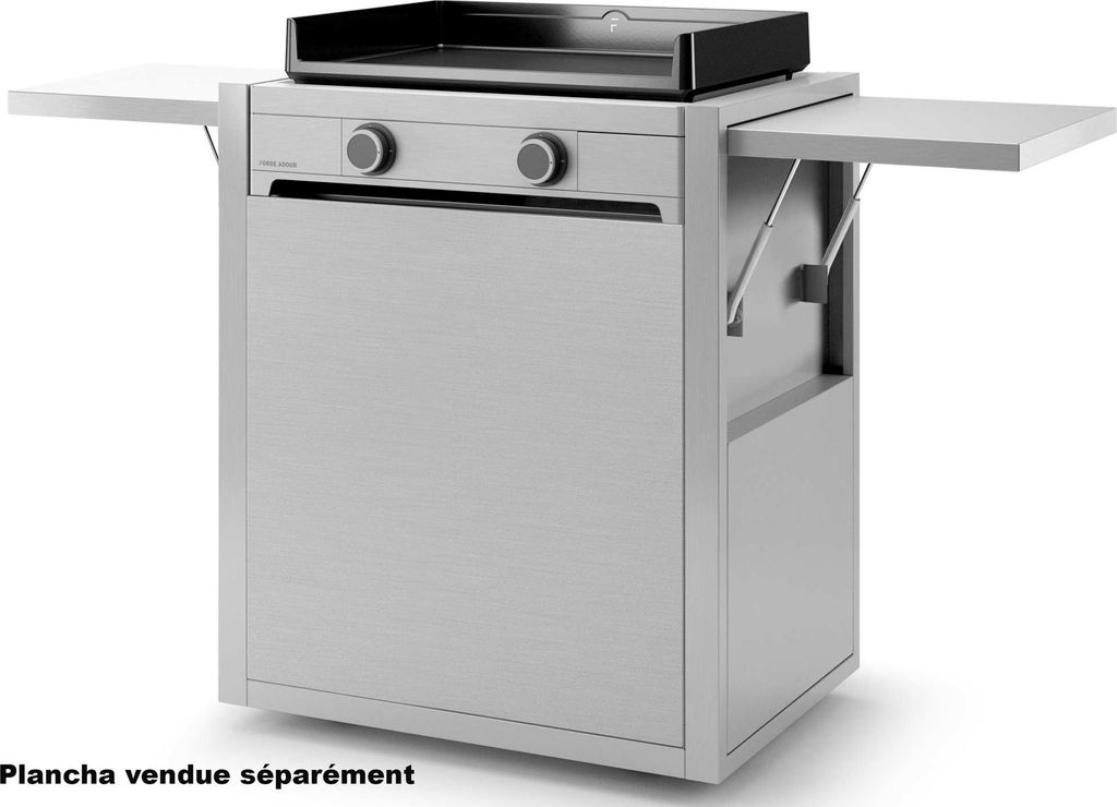 Wagen für plancha Forge adour CHMIF60