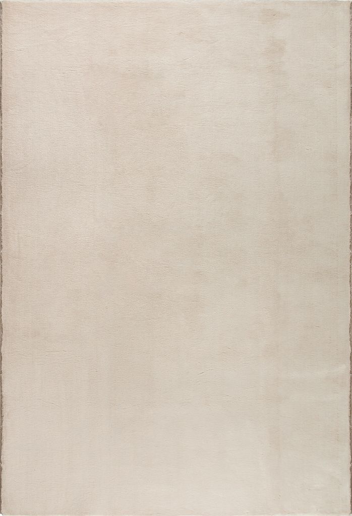 Maschinenwebteppich - Beige - 120 x 170 cm - Unifarben