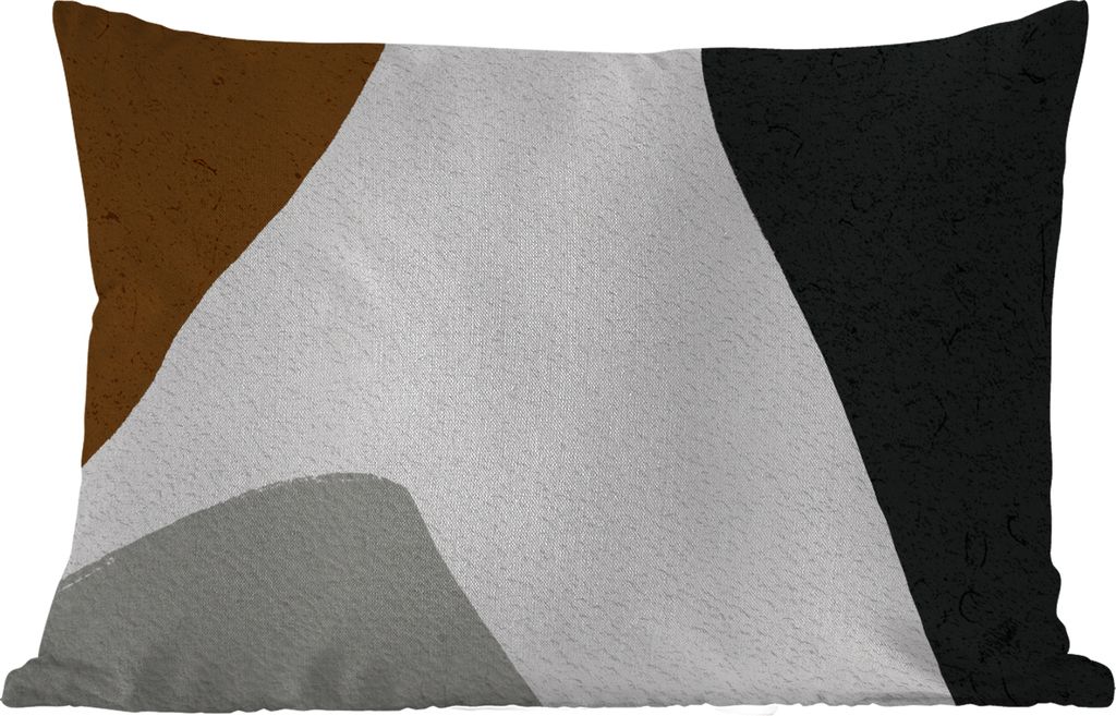 MuchoWow Outdoor Kissen - Minimalismus - Gestaltung - Formulare - 50x30 cm - Wetterfest - Lounge Kissen - Sofa kissen - Wohnzimmer Dekoration