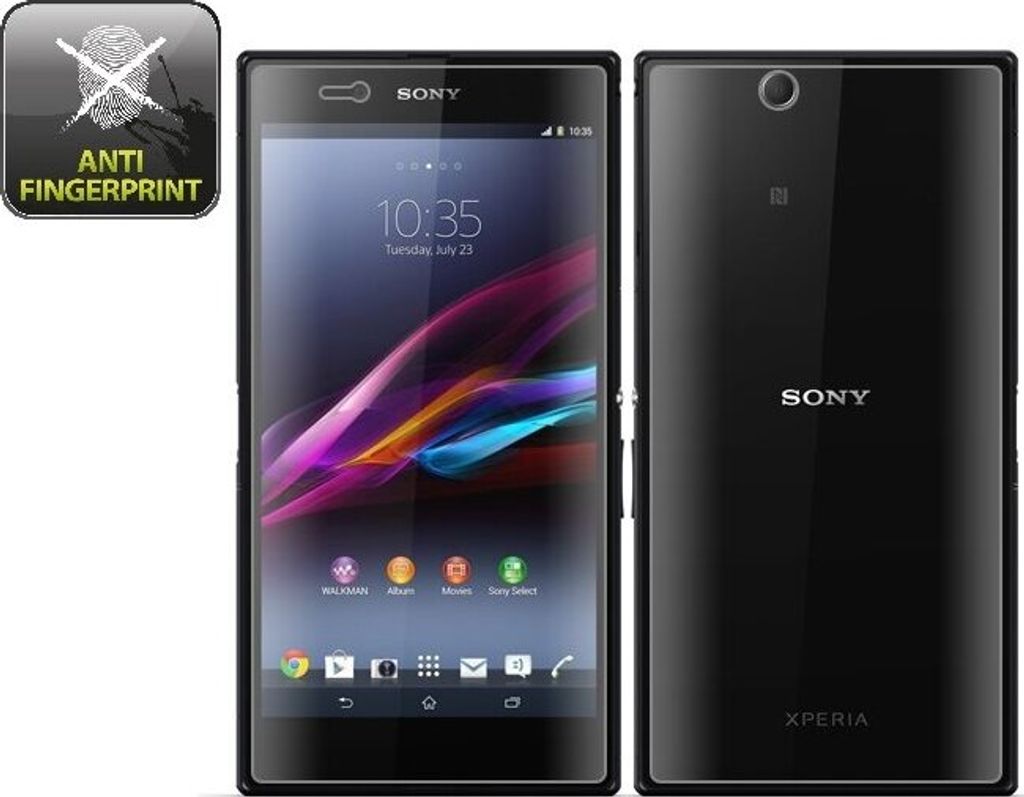 2x Displayschutzfolie für Sony Xperia Z Ultra ANTI-REFLEX Displayfolie MATT FB
