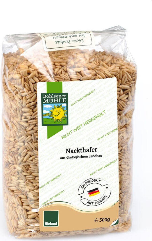 Bohlsener Mühle Nackthafer - - 500g
