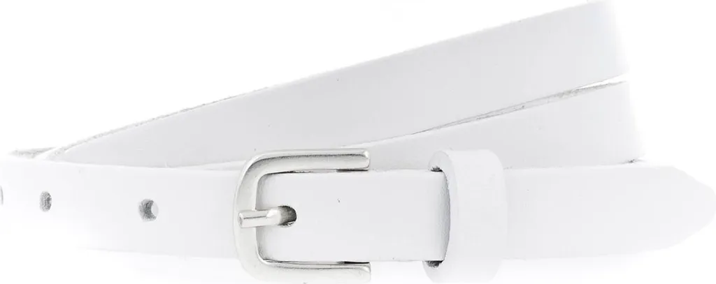 Cintura Vanzetti Neon Booster 15mm Bianca - Pelle Vera W110 Shop Online